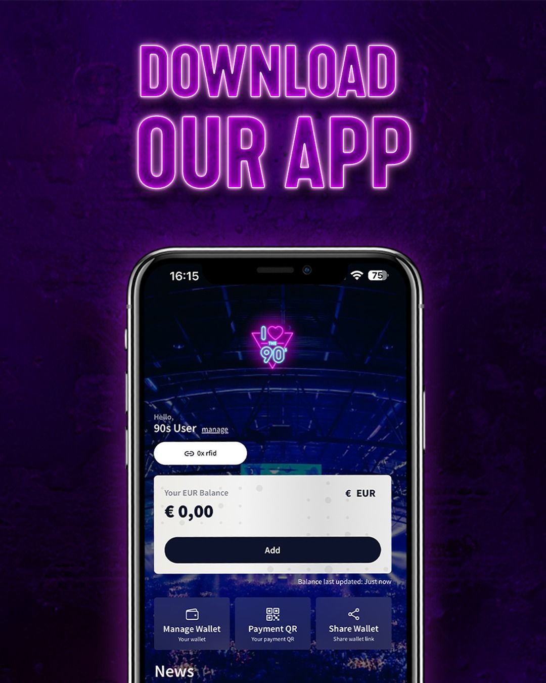 Download de I love the 90's app Download de I love the 90's app