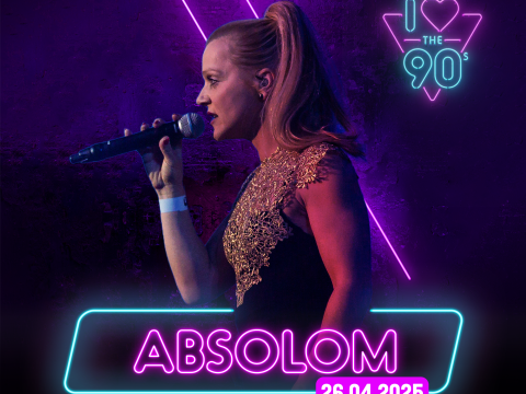 We’re revealing a SECRET...🤫 Our next name is none other than Absolom! 🤩 Get ready to relive the 90s with their legendary Belgian dance project! 🪩