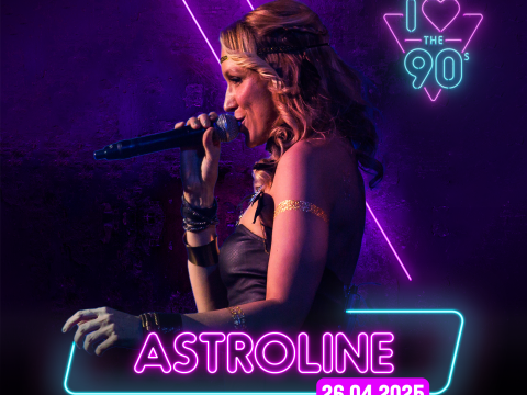 Another 90s icon joins the party… Astroline is coming to set the stage on fire! 🔥