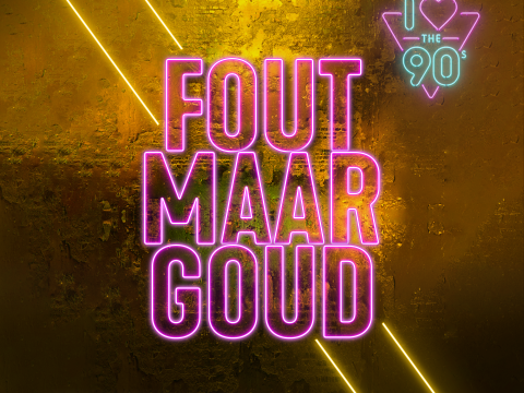 💥🎶 Get ready to unleash your best dance moves and sing your heart out to the ultimate guilty pleasure hits of the '90s at our ‘Fout maar Goud’ stage! 🔥