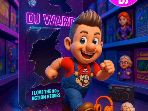 It wouldn’t be ‘I love the 90s – The party’ without him… DJ Ward is back once again as our master of ceremonies & resident DJ. Ready to make the 90s come alive! 🪩
