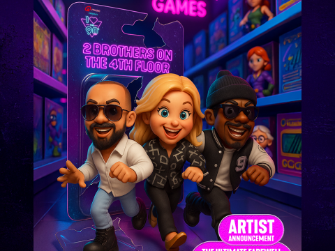 Laatste optreden succesformatie 2 Brothers on the 4th Floor op I love the 90&rsquo;s &ndash; The party 2026